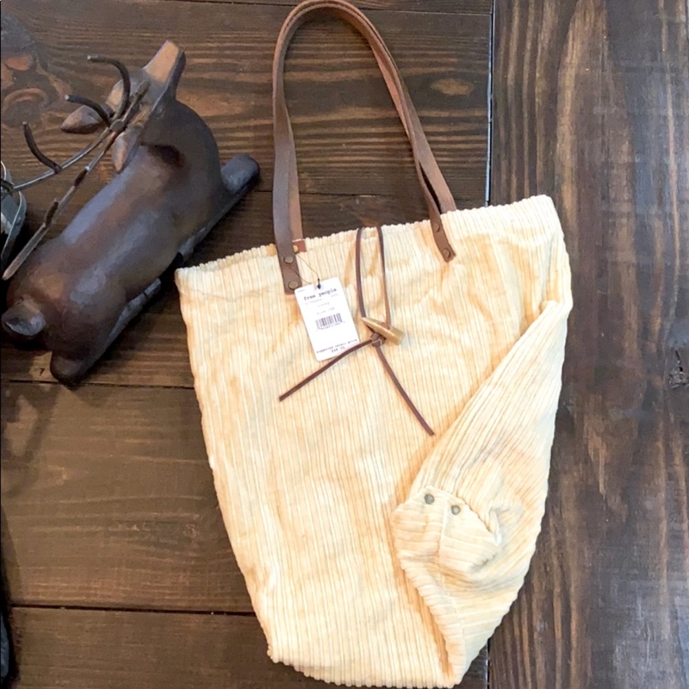 Free People Ivory Bag